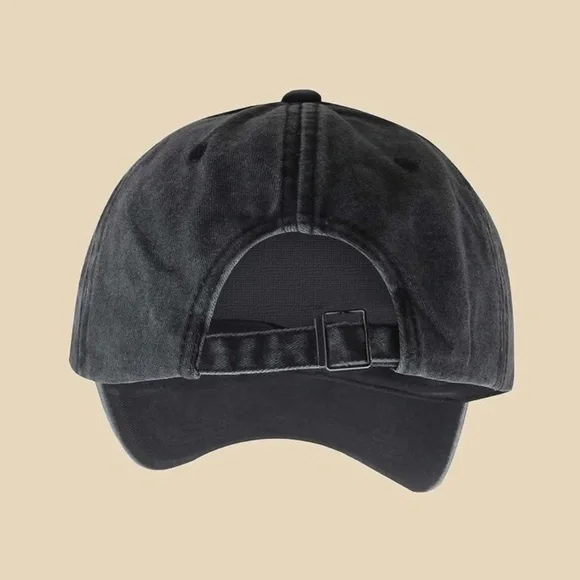 #29 Vintage Wash Black Hot Mess Graphic Baseball Cap - Picture 5 of 5